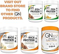 Vista 7 de Growing Naturals Organic Premium Rice Protein Powder, Chocolate Power, Non-GMO, Vegan, 16.8 Ounce