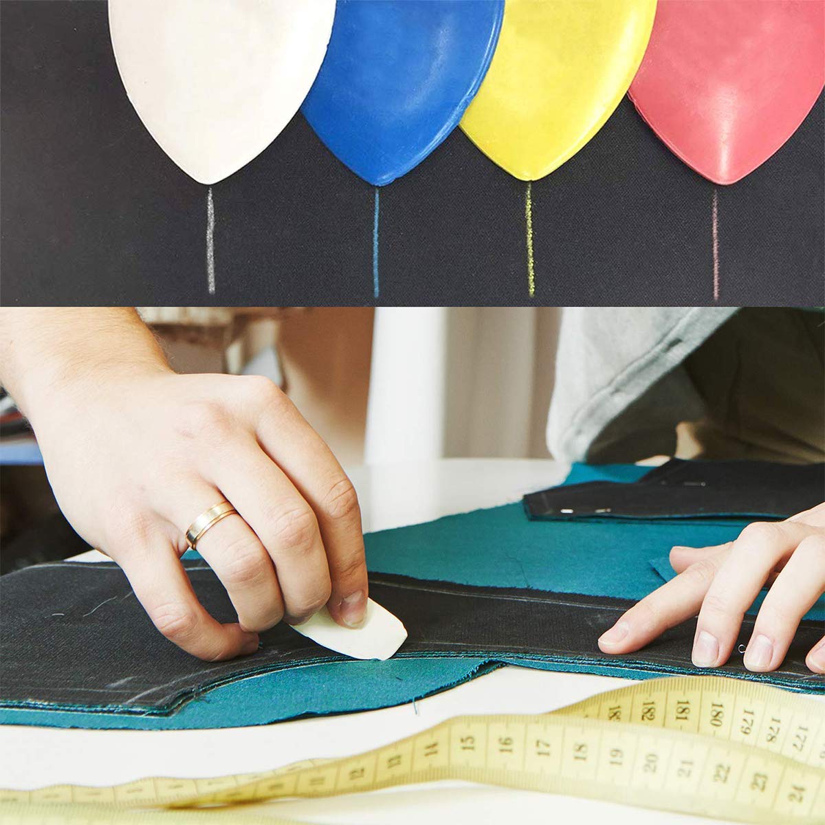 tiza para marcar tela parasastre