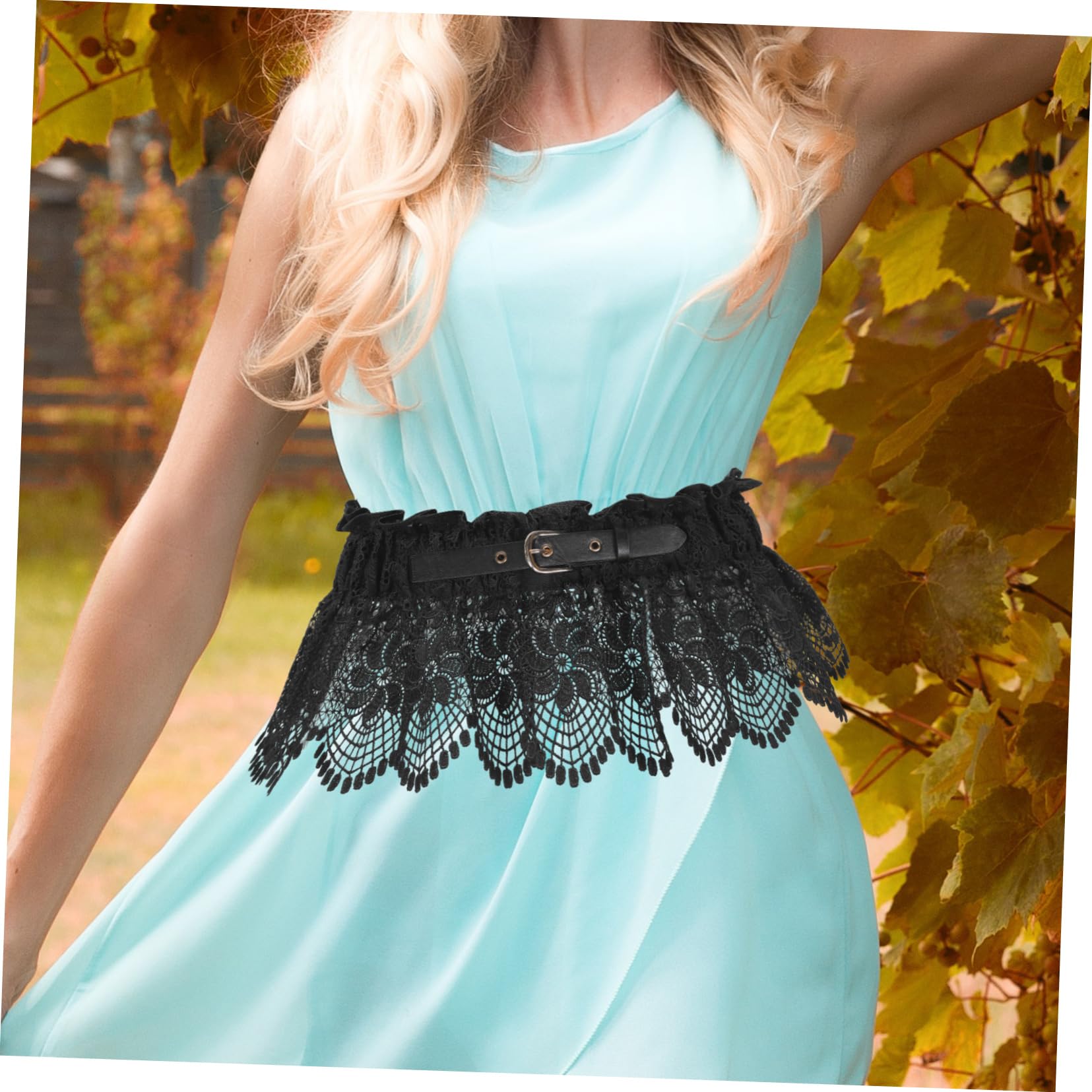 SOIMISS 3piezas Cinturón De Encaje Para Mujer y Elástico Para Vestidos y Camisas Accesorio De Moda Versátil Para Fiestas y Uso Diario