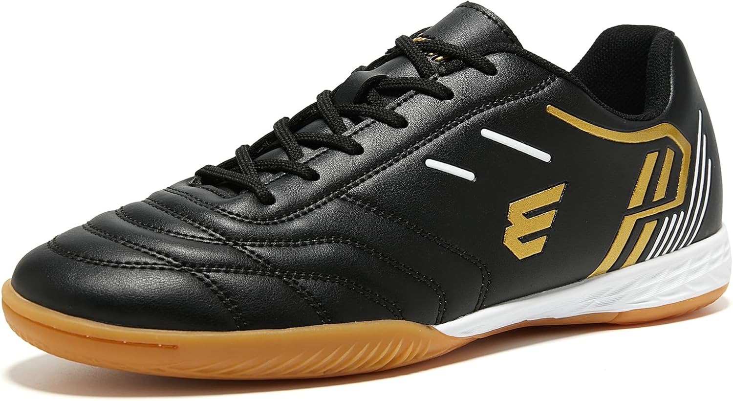 Men's Indoor Soccer Shoes for Women's Trainer Rubber Futsal Shoes for Athletic Flat Outsole Training Sneaker - Image 2