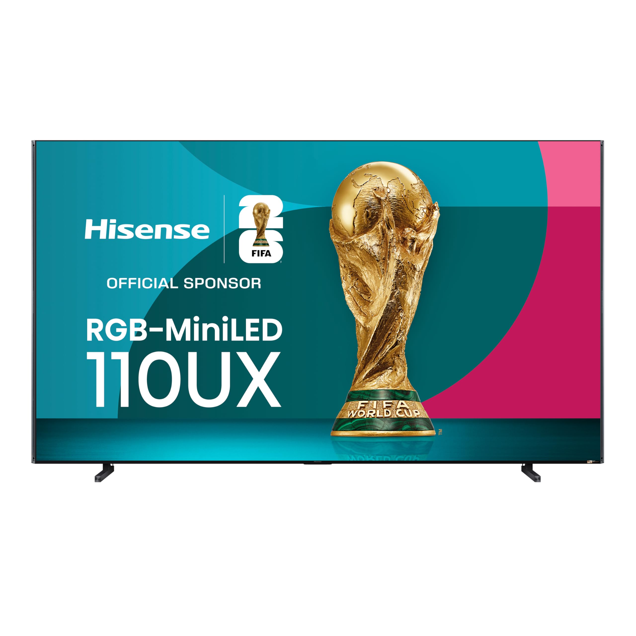 Hisense 110-Inch Class Mini-LED Premium ULED X Series 4K Google Smart TV with Alexa Compatibility, QLED, 144Hz, Dolby Vision Atmos, HDR10+, 4.2.2 Ch Audio, Hands Free Voice Control (110UX, 2024 Model)