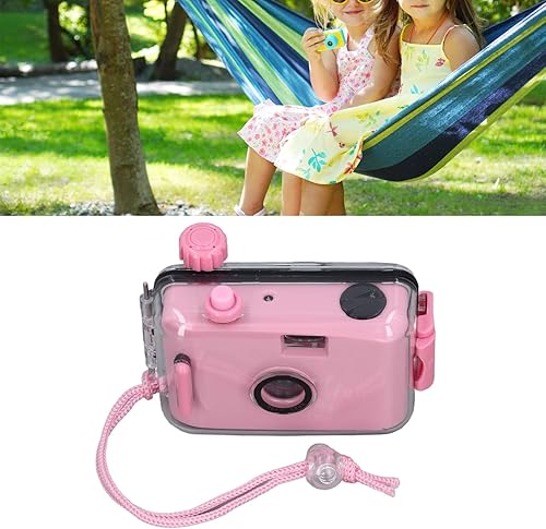 Miniatura 13 de Yunseity Cámara de película de 1.378 in, cámara de película reutilizable con funda, velocidad de obturación 1/100s F/9 lente de 1.102 in, cámara de