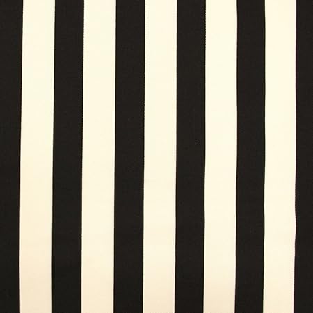 Amazon Co Jp 手芸のいとや生地 広幅ストライプ ツィル 色部分約19mm巾 ブラック 生地幅 約110cm 50cm 綿100 手芸 ハンドメイド用品 ホビー 通販