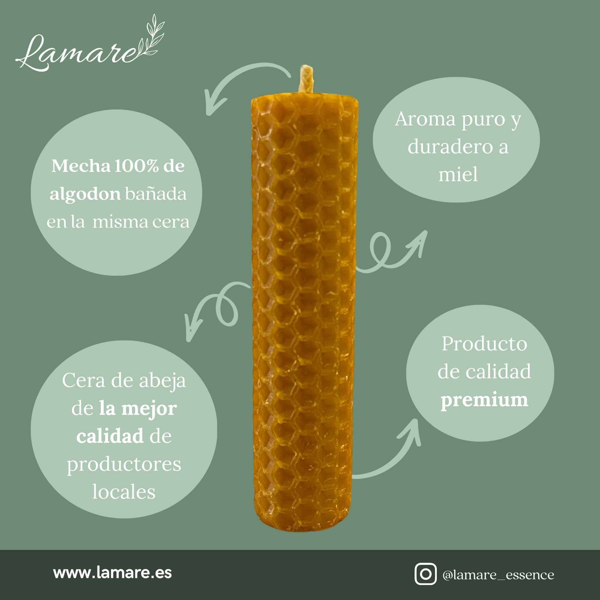 10 Placas De Cera De Abeja 100% Pura: Tamaño 13.3x9 Cm, Ideal Para Hacer Velas Y Manualidades