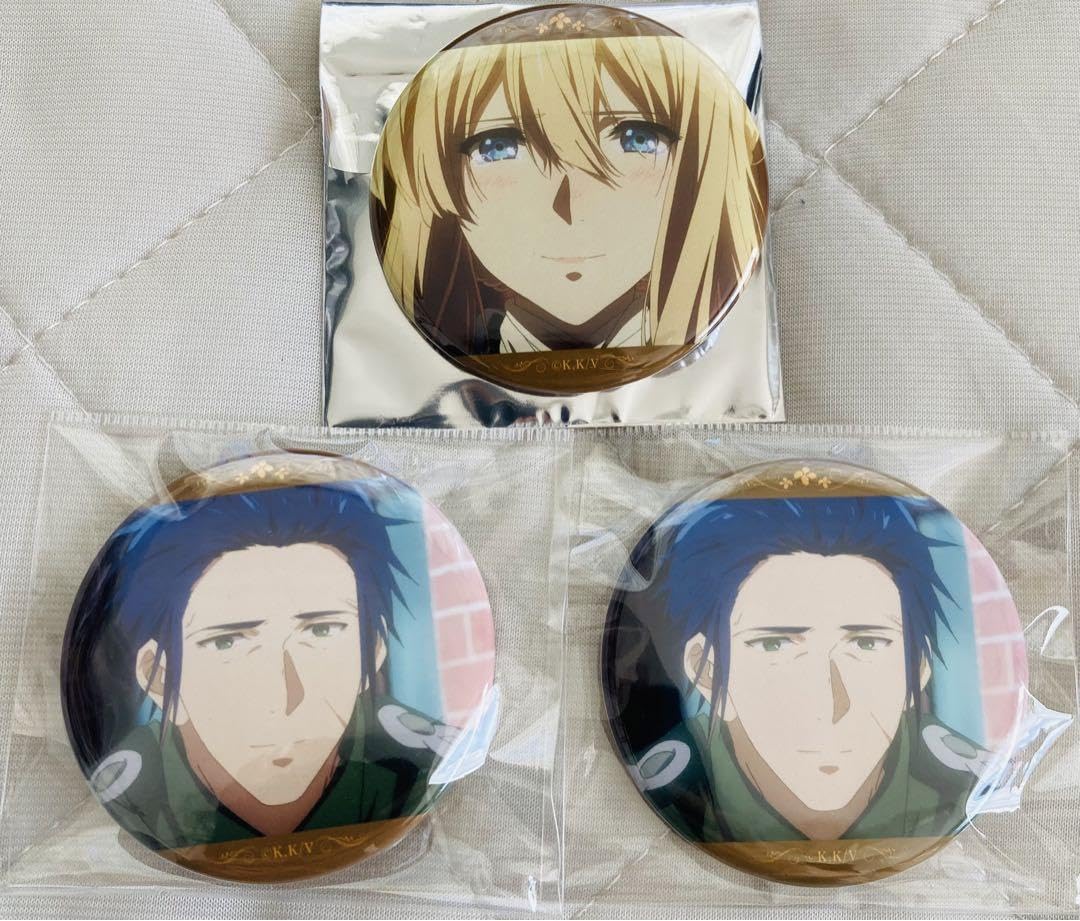 Amazon.co.jp: ヴァイオレット・エヴァーガーデン 缶バッジ