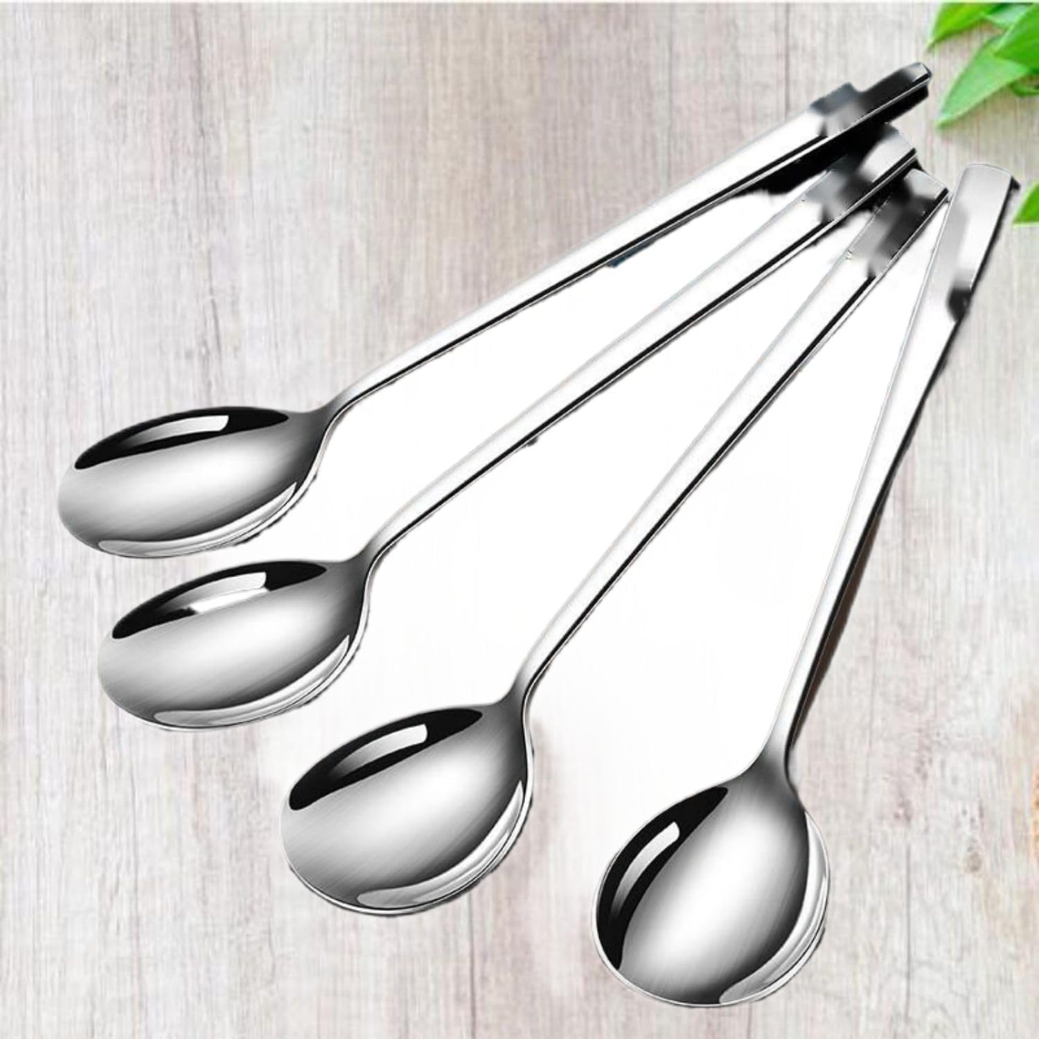 304不锈钢勺子 Stainless Steel Long handled soup spoons，Spoons,Meal spoon 长柄韩式家用调羹吃饭勺子 Stainless Steel Long handled soup spoons，Spoons,Meal spoon 成人喝汤加厚加深汤匙 Household Cleaning，Kitchen Storage Essentials