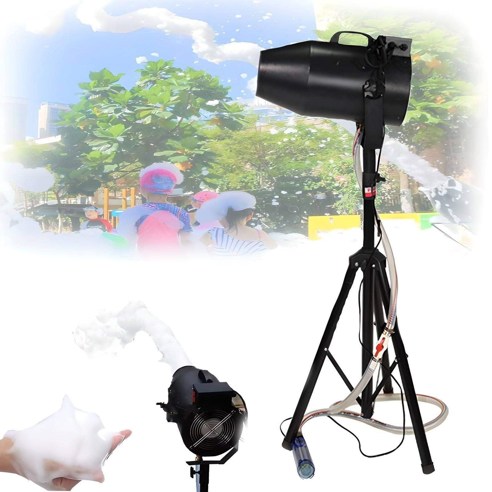 Huansebesity Multicolor Foam Machine With Tripod Stand,1000W High Output Foam Cannon