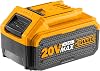 INGCO 20V 4.0Ah Lithium-Ion Battery Pack, ONLY Compatible with INGCO 20V Power Tools, Charger Not Included FBLI2002