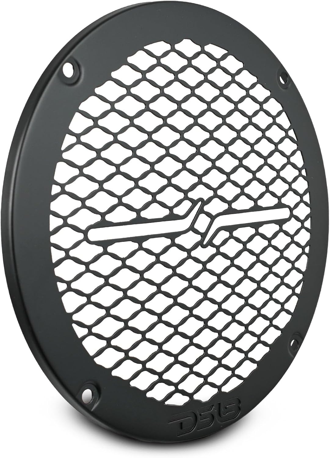 DS18 PRO-GRILL6MS/BK PRO 6.5" Slim Metal Mesh Speaker Grill - Universal Fit 6.5 inches - Protective Speaker Cover Mesh - Protect Your Speakers - Black - Each