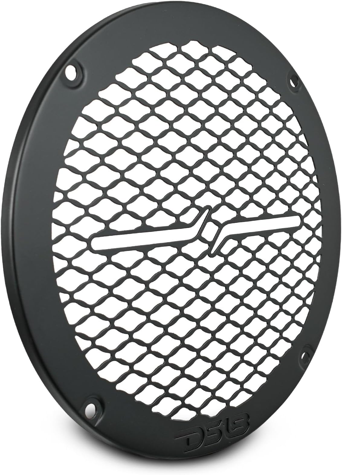 DS18 PRO-GRILL6MS/BK PRO 6.5" Slim Metal Mesh Speaker Grill - Universal Fit 6.5 inches - Protective Speaker Cover Mesh - Protect Your Speakers - Black - Each