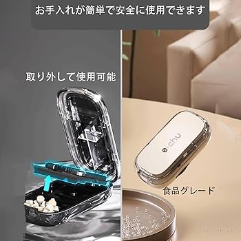 Amazon | ピルカッター、ピルカッター 4分割，小型および