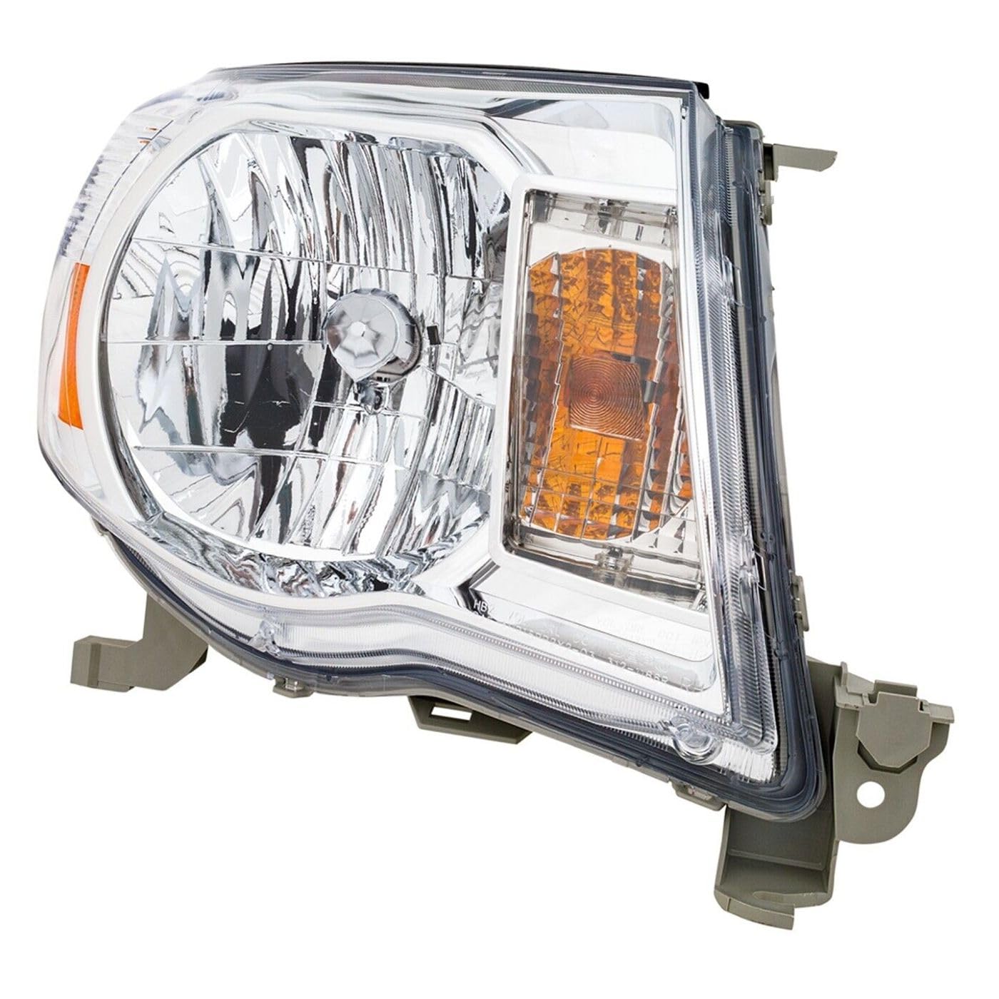 alxiang Headlight Driving Head Light Headlamp Kit Passenger Right Side Hand with Bulb for Toyota for Tacoma Base/Pre Runner 05-10 OE Comparable-Housing -Lighting Technology 17165077