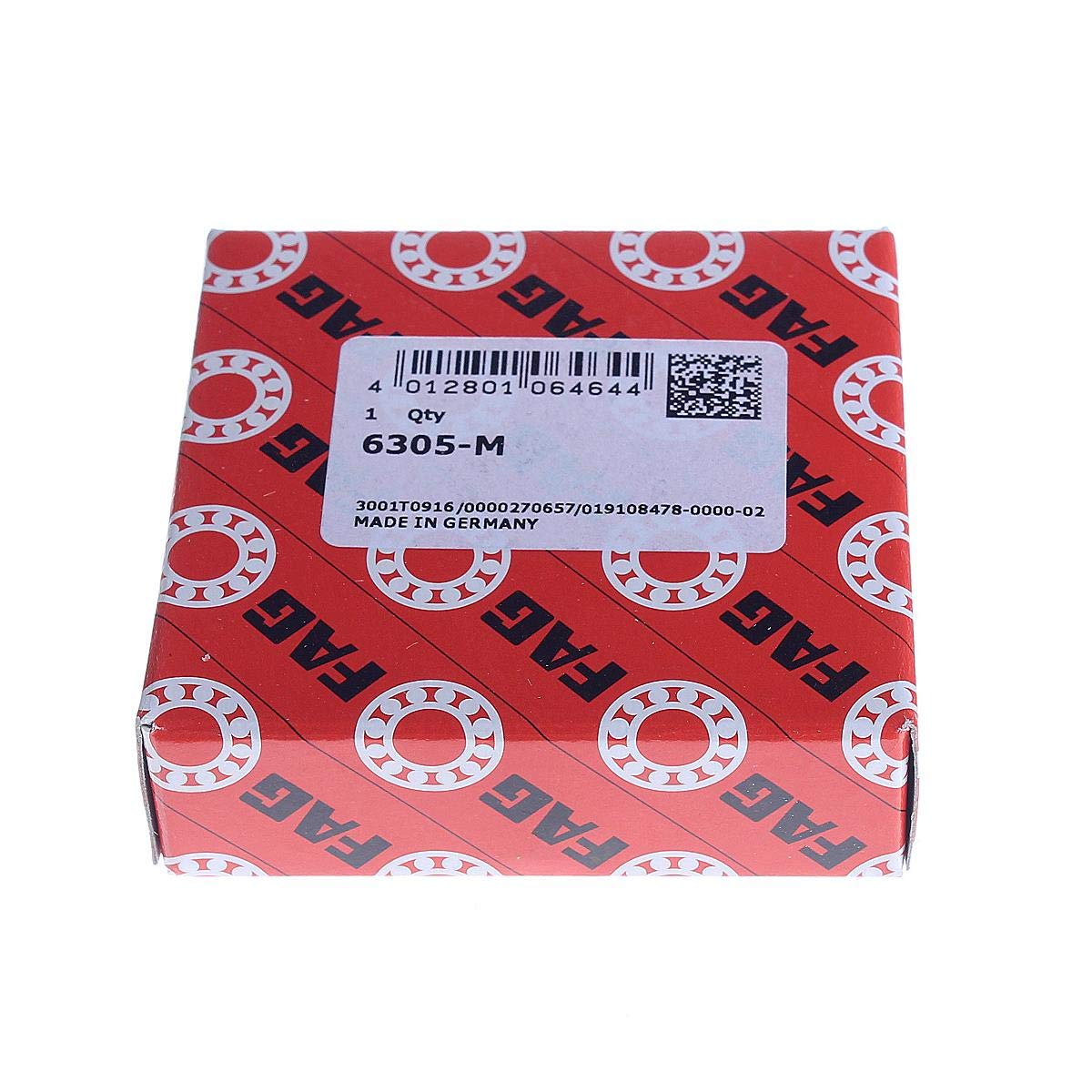 6305-M FAG Rodamiento de bolas cojinete 25x62x17mm