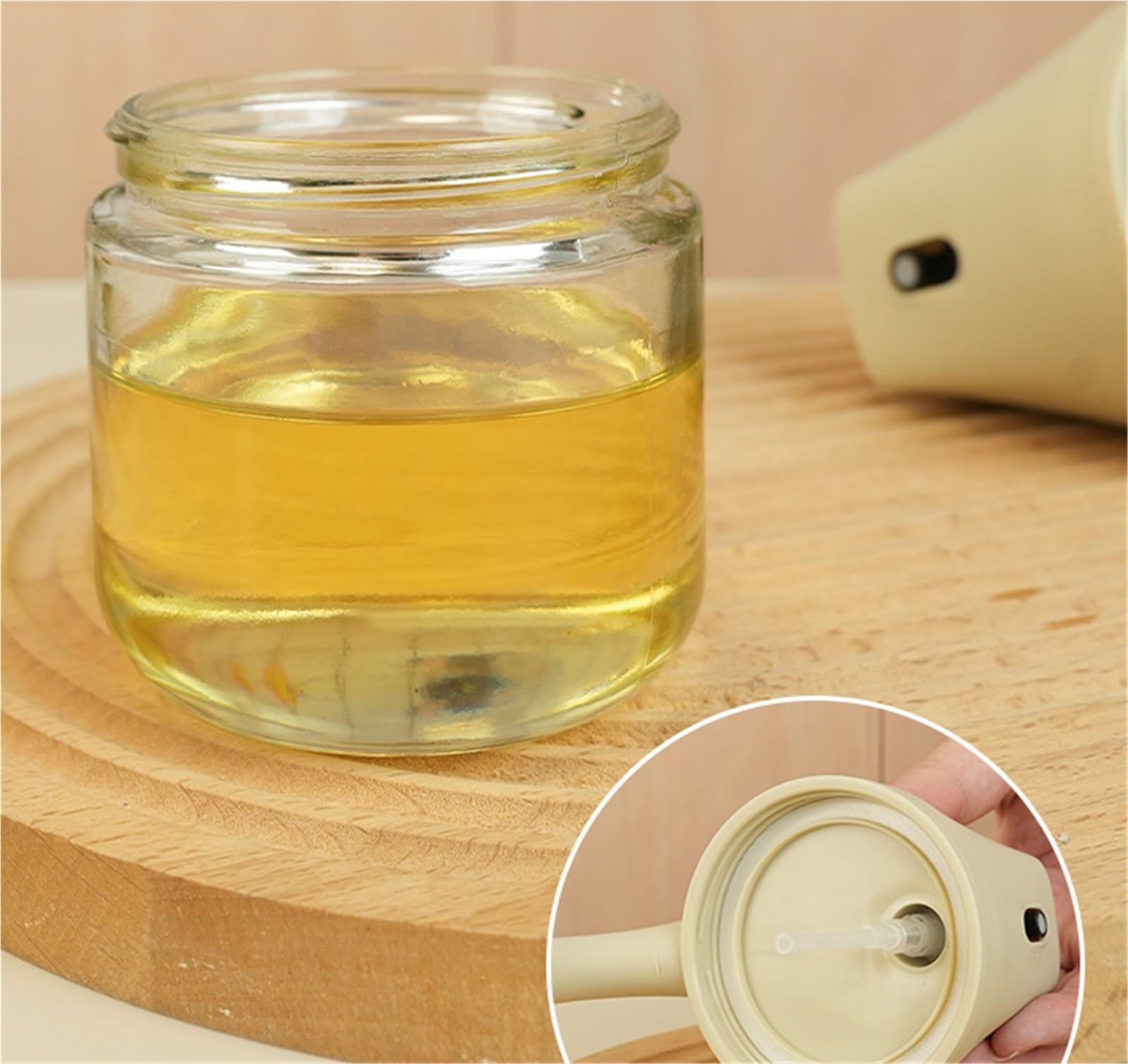 Dispenser Olio d'Oliva e Aceto Set Di 2 Spruzzatori For Olio Spray For Uso Domestico For Friggere, Cuocere Al Forno E Grigliare Oliera da Tavola