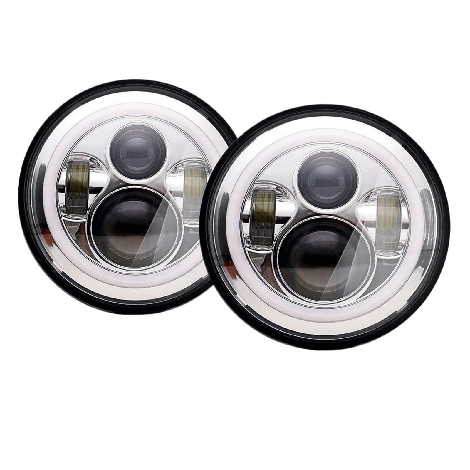 Headlight Assembly For Mazda For Miata MX5 MX-5 1990-1997 Round LED Headlight Accessory Car Accessories(Style 2)