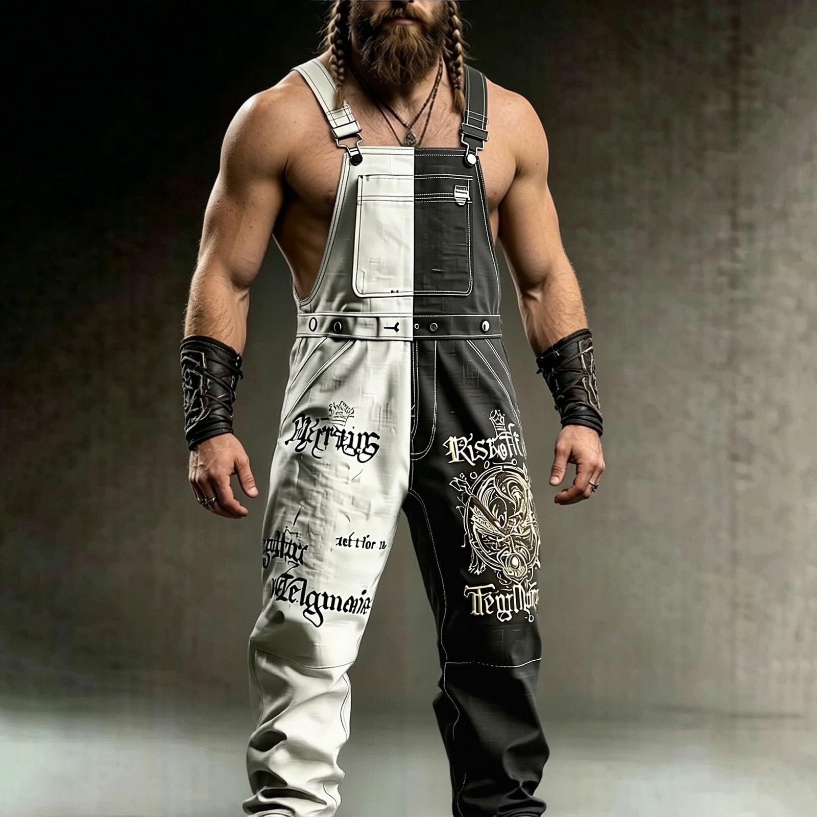 Pantalones vikingos para hombre, pantalones de trabajo piratas, pantalones de trabajo, mitología nórdica, estampado 3D, pantalones de deporte, monos de verano, monos cortos, pantalones de