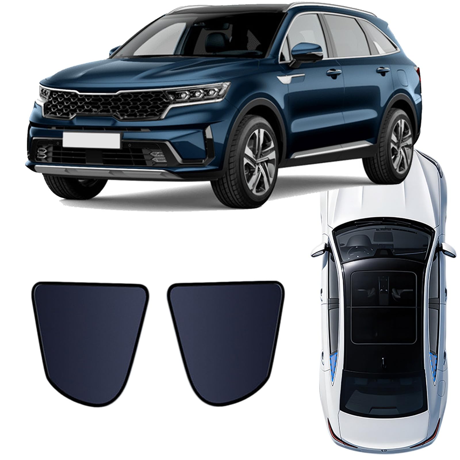 Pare soleil voiture interieur KIA Sorento 2021-2025 pliable