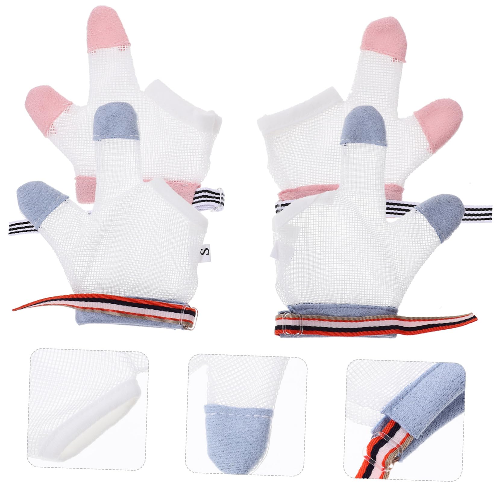 Toyvian 10paare Daumenlutschen Stopp-handschuhe Atmungsaktive Anti-biss-handschuhe Für Kleinkinder Tragbare Und Bequeme Zum Schutz Vor Daumenlutschen Und Kratzen