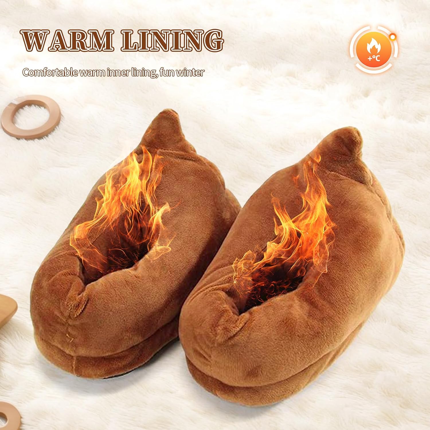Nevka Winter Warmth with Style Cotton Slipper featuring Cute Emoji Memes Design Perfect Match for Cozy Days Non-slip Comfort image 4