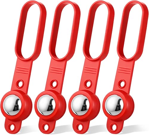 Sabary 4 Pack Magnetic Stud Finder with 27 Lbs Pull Force, No Batteries Required Wall Scanner for Drywall, Wood & Tile, Detect Metal, Nails & Screws Through 5/8" Drywall and 3/4" Plywood