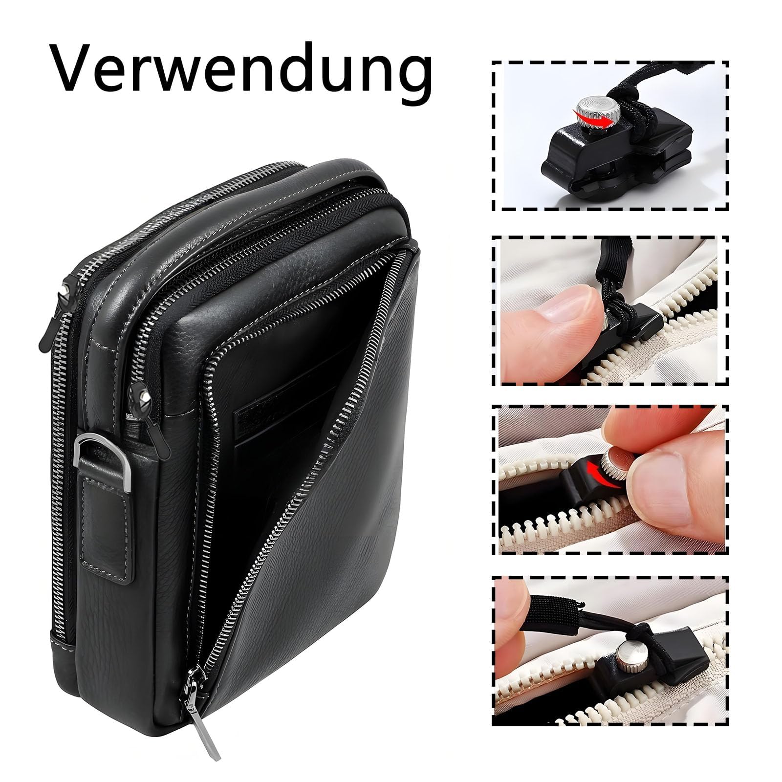 85 Stück Reißverschluss Reparatur Set, Reisverschluss-zipper Ersatz Zipper Repair Kit Reparatur Set für Kleidung, Rucksack, Gepäck, Schlafsack