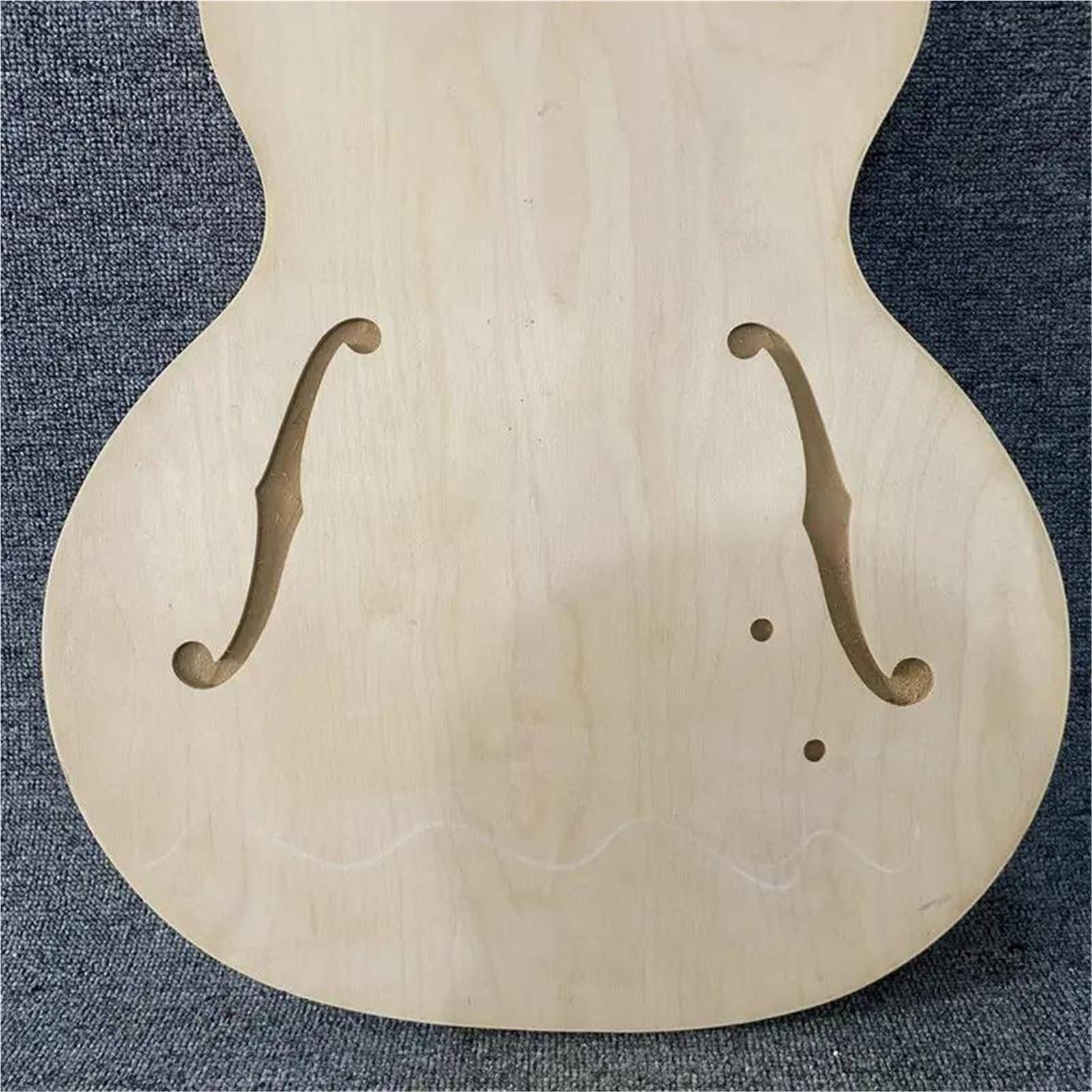 Corpo Della Chitarra Corpo Della Chitarra Jazz Per Amanti Della Musica Interamente In Acero Fai Da Te Sostituibile
