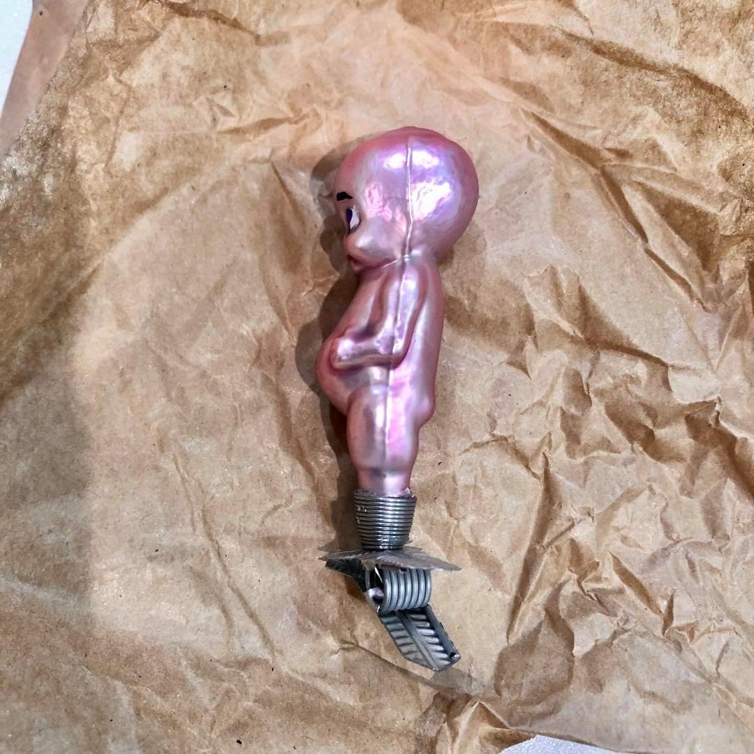 ドイツ製 ガラスオーナメント クリスマスオーナメント アスティエ 6個