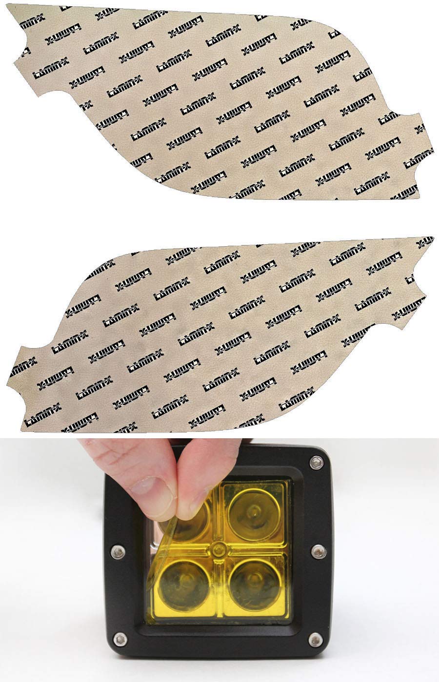 Lamin-x Custom Fit Yellow Fog Light Covers for VW Jetta GLI (16-18)