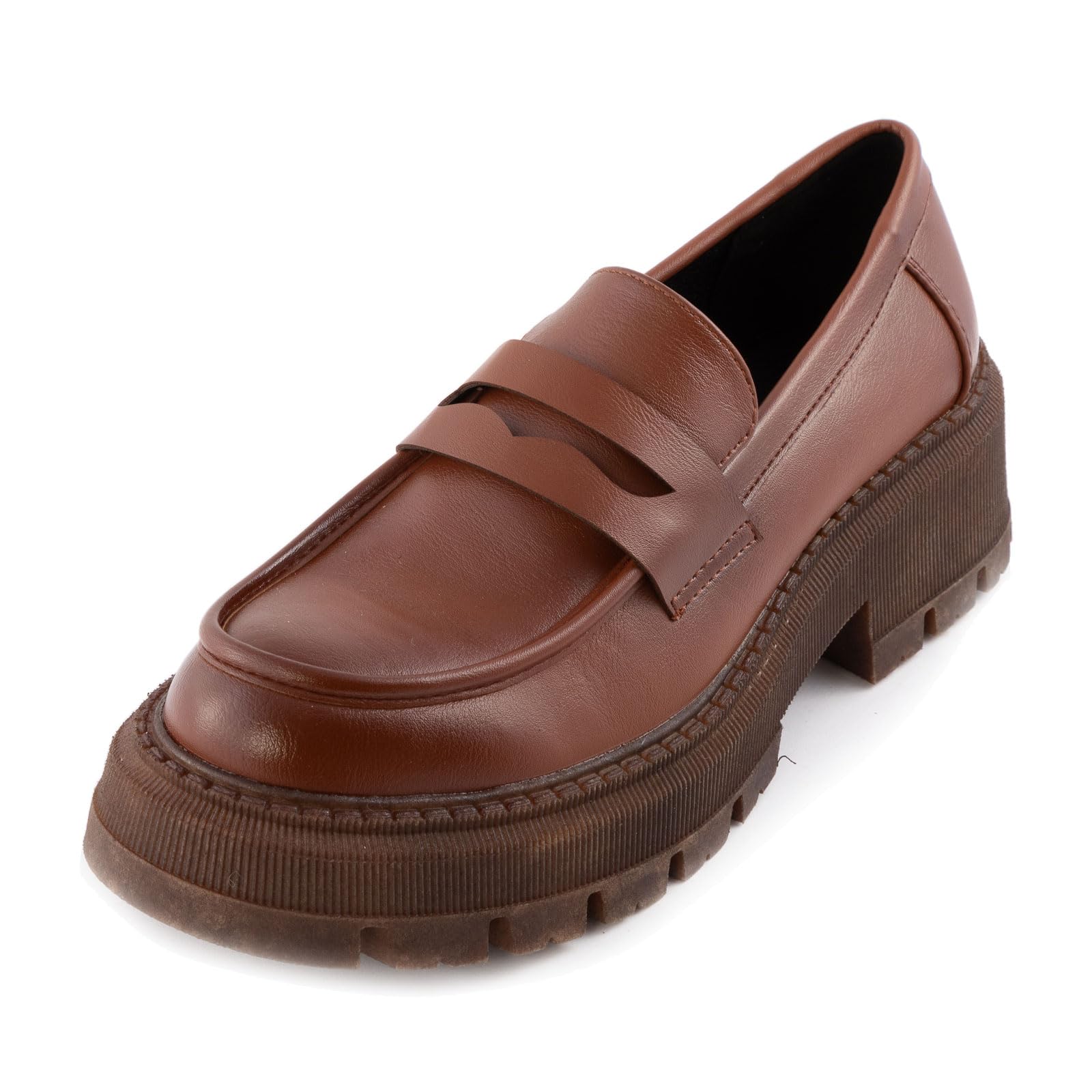 Toocool Scarpe Donna College Loafer Mocassino carrarmato Casual YG902