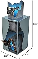 Vista 9 de APCO Filtro de matriz de carbono para purificador de aire UV HVAC, incluye lámpara UVC dual de 2 años para bobinas (Serie 120-277 VAC) #