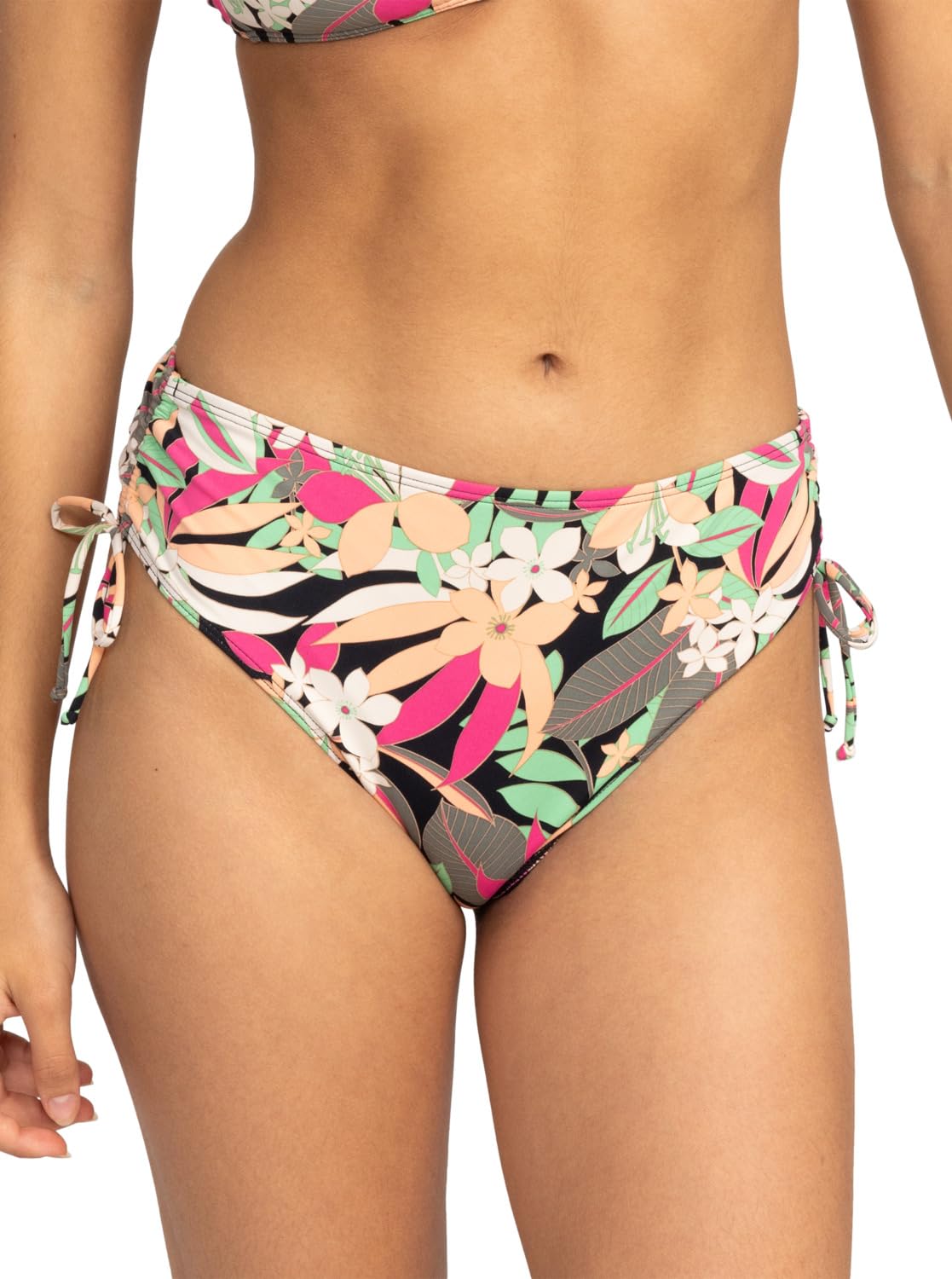 Roxy Printed Beach Classics - Braguita de Bikini de Cobertura Moderada para Mujer