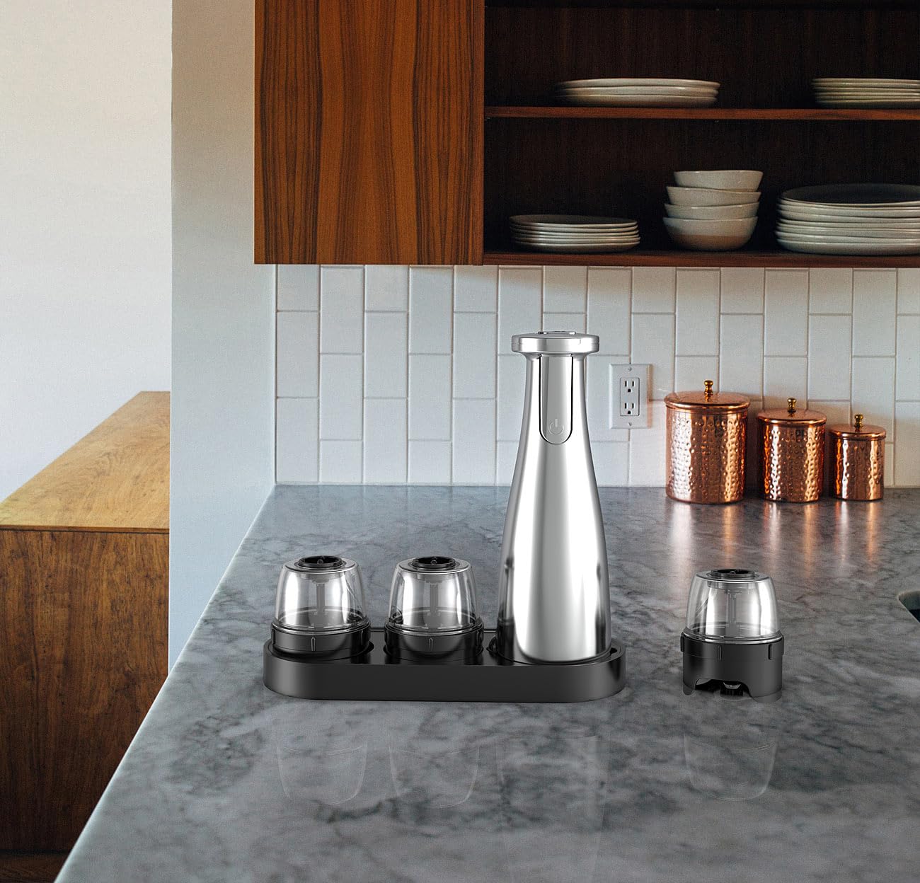 Moulin à Sel Ustensile De Cuisine Rosenstein & Söhne Moulin Poivre Et Sel électrique Avec Broyeur En Moulin à Poivre électrique