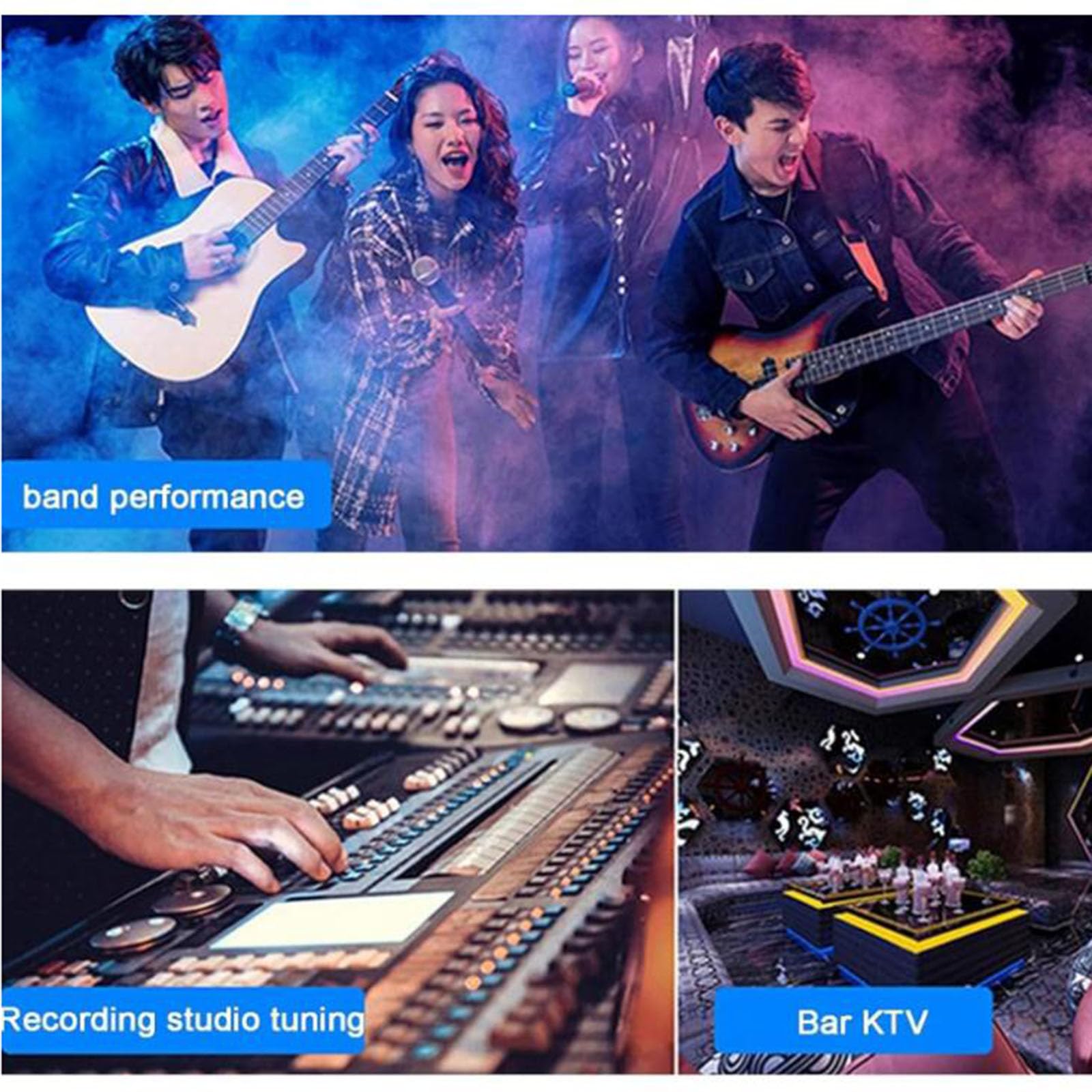 Égaliseur numérique 31 Bandes, égaliseur Graphique Audio Professionnel, réduction du Bruit du Tuner d'égalisation des Basses du lycée, avec écran LCD du Spectre, pour Barre de Performance de cinéma