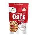 Health Ninja Strawberry Oats | High Protein Breakfast Cereal | Ideal for Oatmeal & delicious snacks | 900 gm Pack (900, Strawberry) gallery image