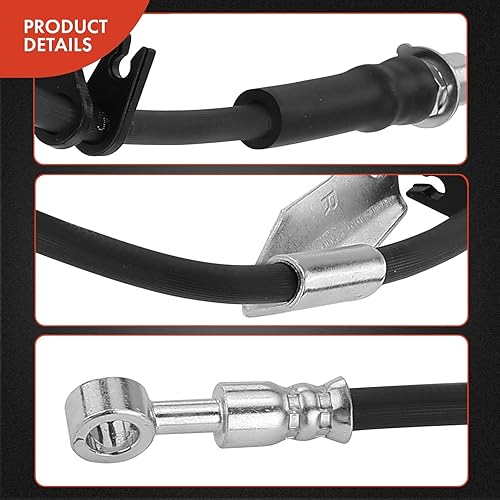 Miniatura 5 de A-Premium Manguera hidráulica de freno del acompañante compatible con los modelos Chevy y GMC - Captiva Sport 2014-2015, Equinox 2017, Terrain 2017