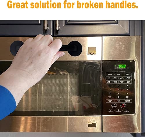 Miniatura 5 de Manija magnética para puerta de refrigerador, mango magnético fuerte para refrigerador, barra de repuesto para nevera, hornos microondas,