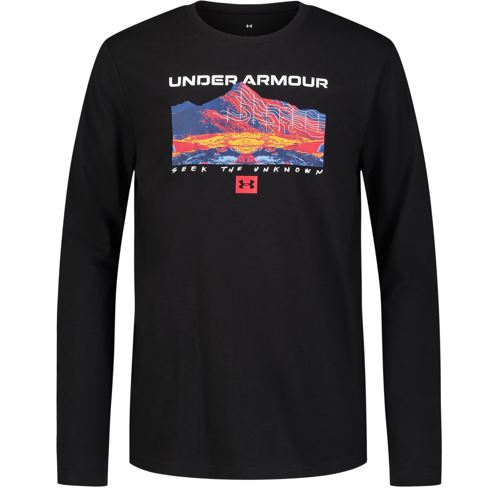 Under Armour Boys' Long Sleeve Graphic T-Shirt, Lightweight &amp; Breathable, Outdoor Collection
