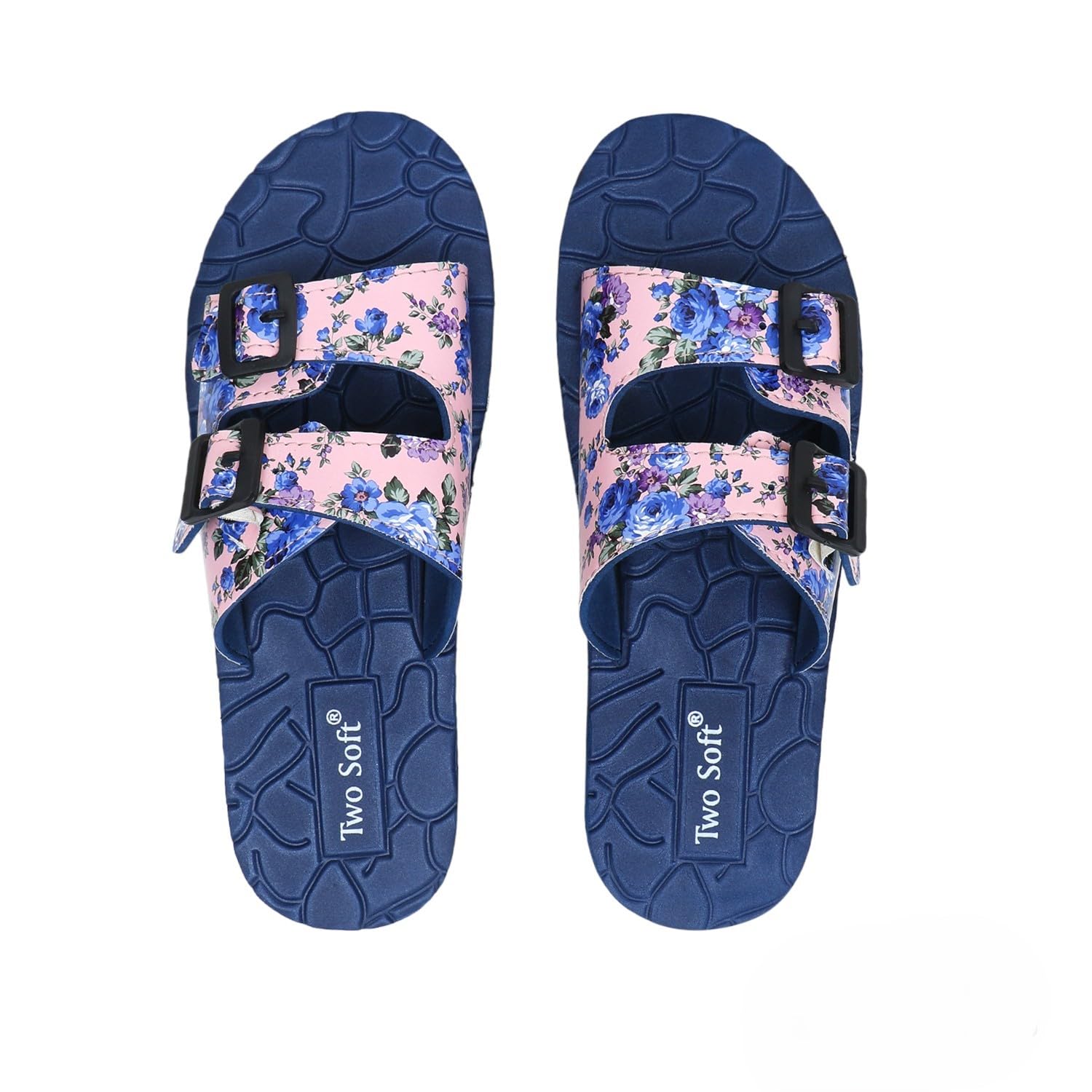 twosoft Women Slide Stylish Comfortable Soft Lightweight Fancy Outdoor Flip Flop-picture-33