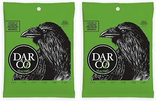 Martin D9200 Darco Electric Guitar Strings, Light (Pack of 2)