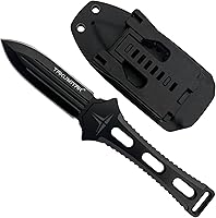 Vista 1 de TAKUMITAK Cuchillo de hoja fija Hunting & Survival - Acero D2, mango G10, funda Kydex, clip Molle, negro TKF205BK