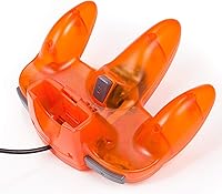 Vista 7 de KIWITATA Classic N64 USB Controller, N64 Wired Remote Emulator Game Controller for Windows XP 7 8 11& MAC & Retropie Orange