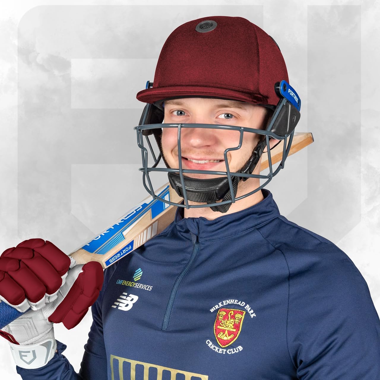 Fortress Pro STL Cricket Helmet - Proffesional Grade Cricket Helmet for Junior, Youth & Senior Players | 3 Sizes | Adjustable Cricket Helmets | 4 Color Options