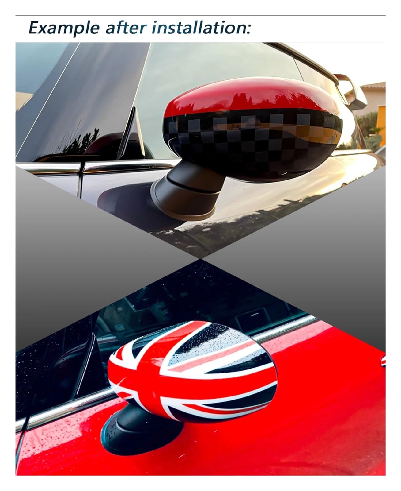 Auto Deur Zijspiegel Afdekkappen Voor Mini Cooper Hardtop F54 F55 F56 F57 F60 Serie