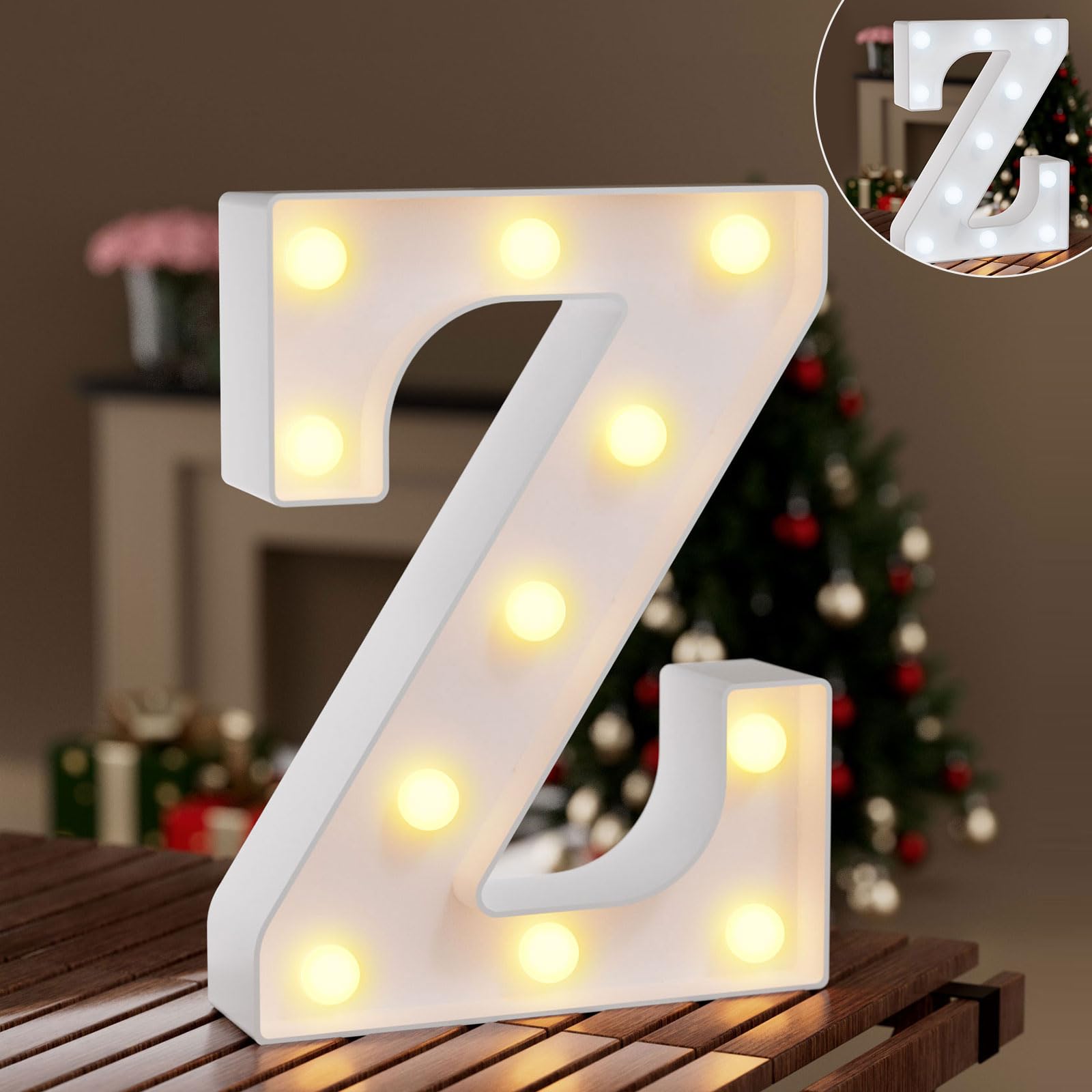 Ledido LED Light Up Marquee Numbers Sign - Cool & Warm Light up Numbers for 40th Birthday Decorations, LED Number Lights for Wedding Anniversary Grad Home Bedroom Table Wall Party Decor, Number 40 — view 126