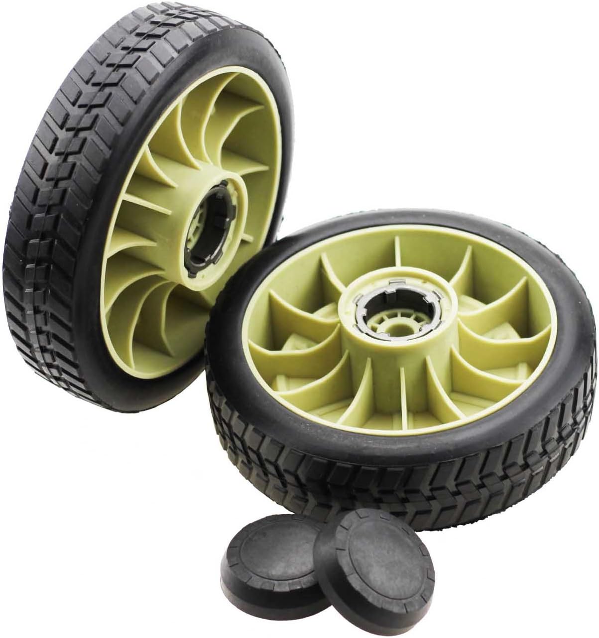 Parts Camp Lawn Mower Wheels Replacement 42810-VJ9-000 Fits HR215 HR216 HRA215 Set of 2 Rear Wheels