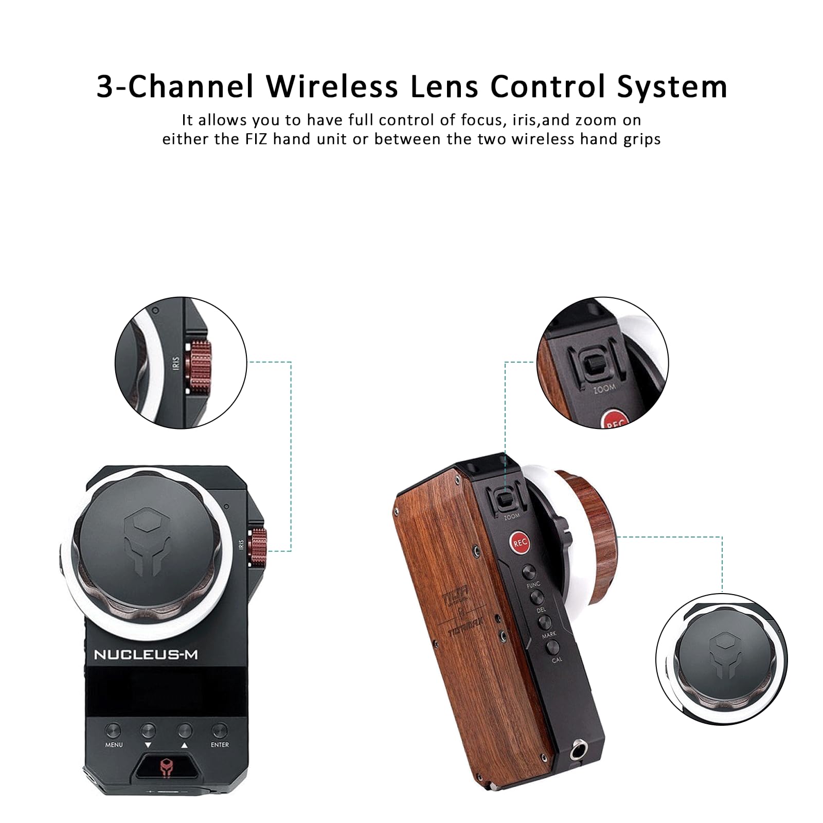 Amazon.com : Tilta Nucleus-M Follow Focus WLC-T03 Lens Control