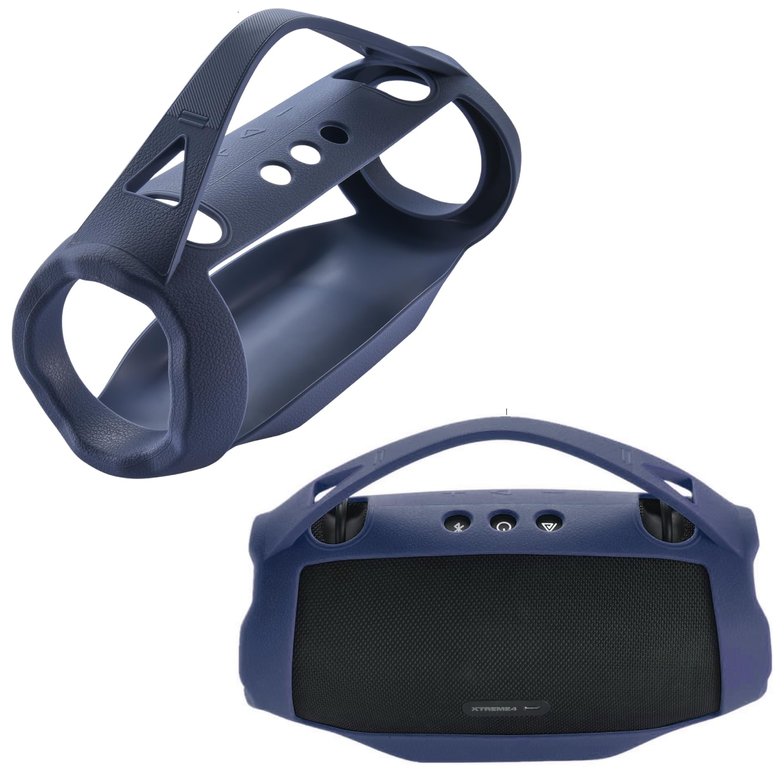 Custodia In Silicone Per JBL Xtreme 4 - Protezione Morbida, Portatile, Nera