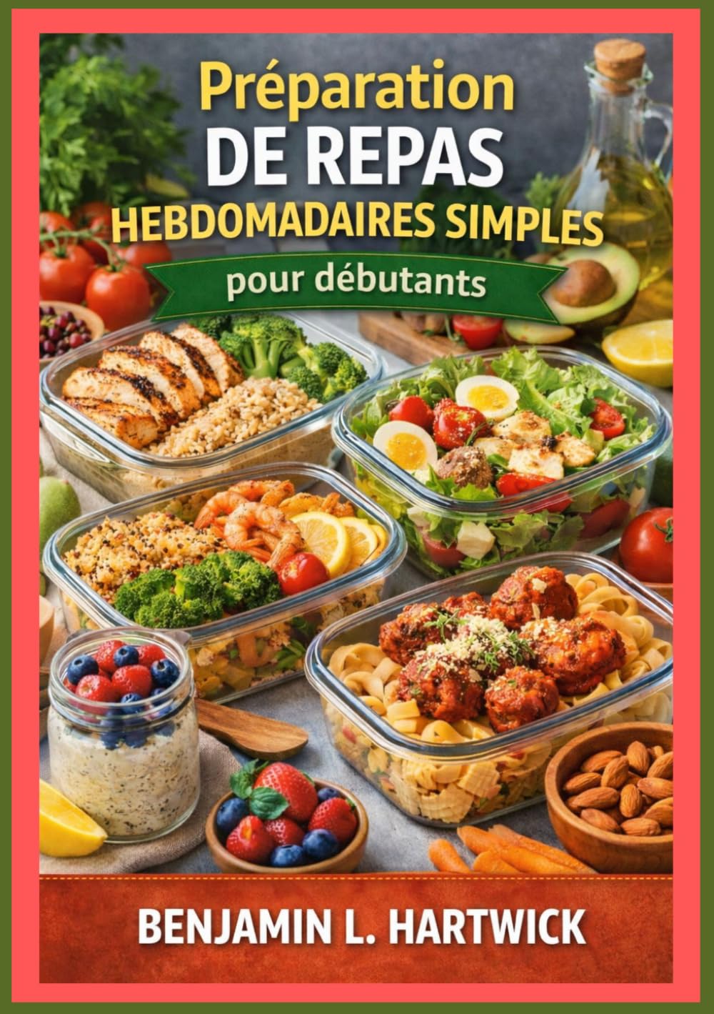Préparation de repas hebdomadaires simples pour débutants: Comment planifier sa semaine, choisir des ingrédients judicieux, cuisiner efficacement et ... culinaires de Benjamin L. Hartwick)