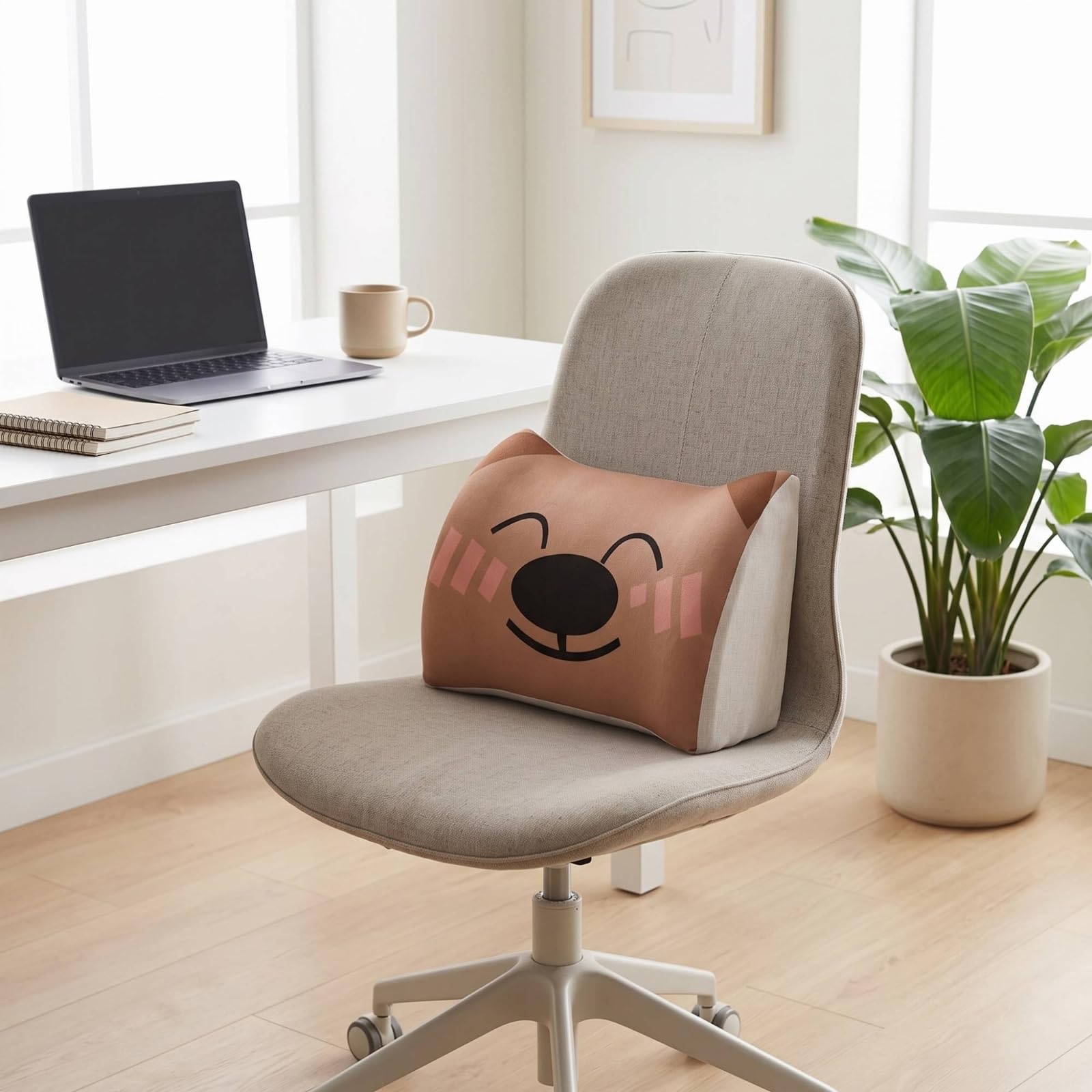 Cuscino di Supporto Lombare Alta Densità | Imbottitura in Schiuma Confortevole, Ergonomico, per Divano, Gatto