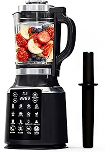 JYUNSEI ミキサー 加熱式 ブレンダー 1.75L 大容量 温冷両用 1台14役 1200W